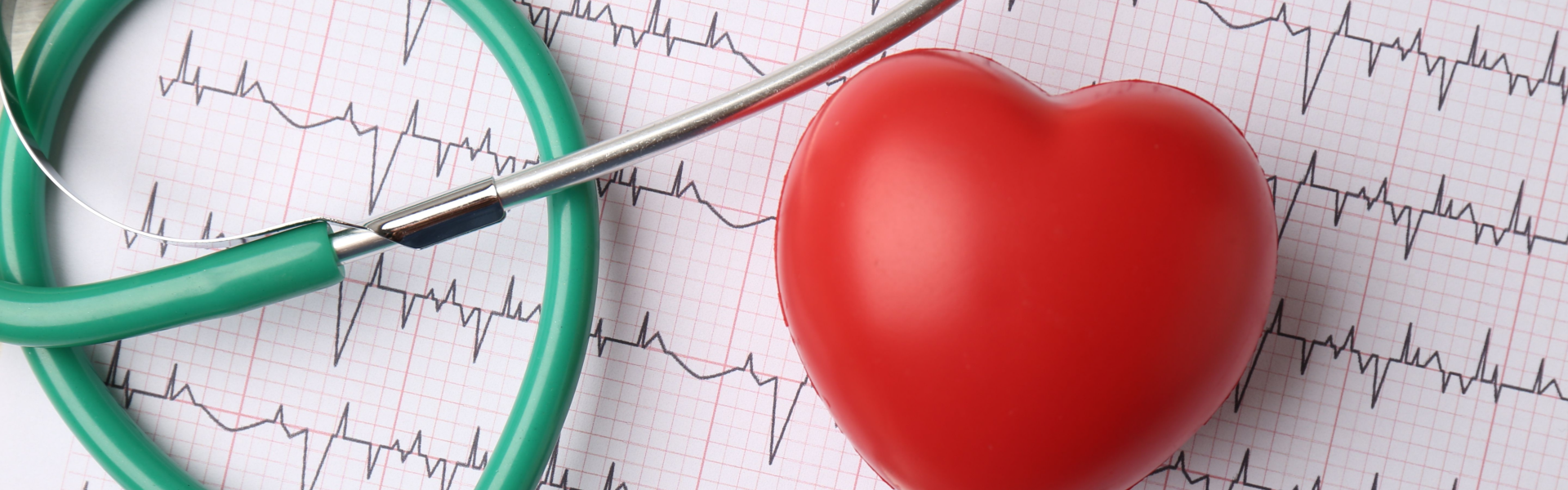 a heart and stethoscope