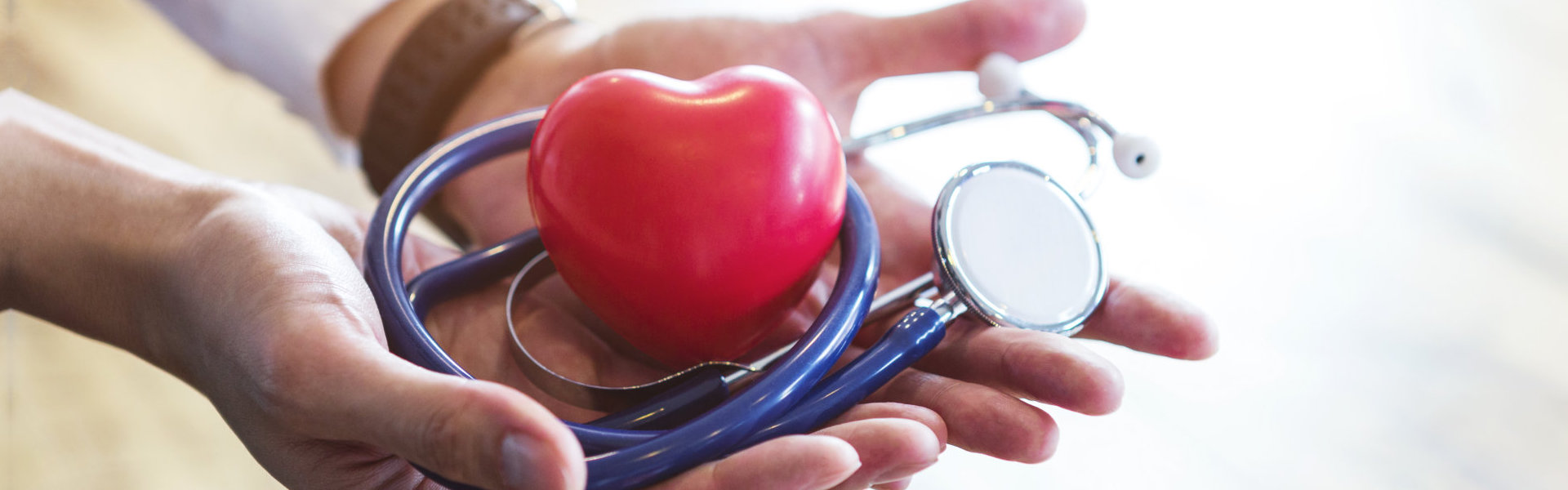 heart and stethoscope
